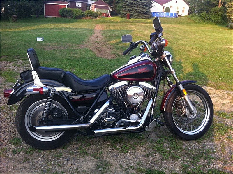 1986 Harley-Davidson® FXRC Low Glide® Custom (Blood Red ...